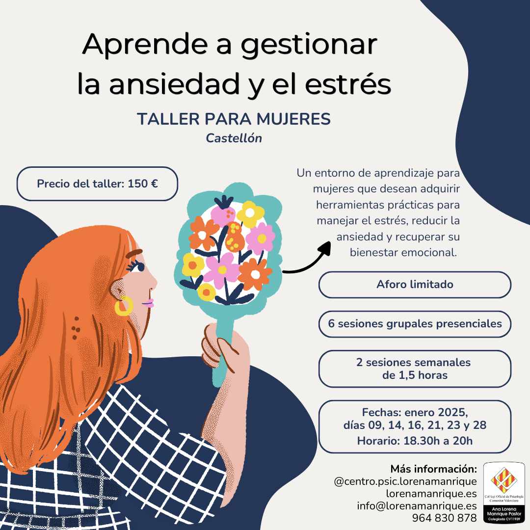 Lorena Manrique, taller mujeres 2025